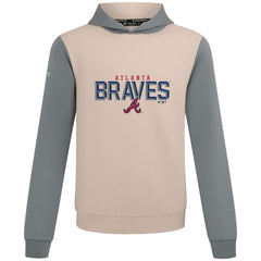 Atlanta Braves Levelwear Throwback Carve Ultimate Hoodie - MLB