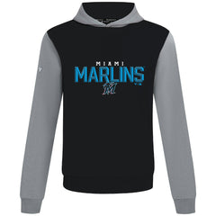 Miami Marlins Levelwear Throwback Carve Ultimate Hoodie - MLB