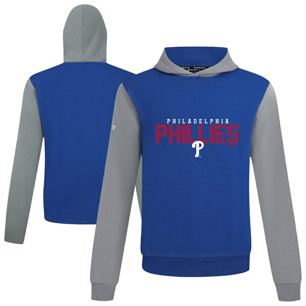 Philadelphia Phillies Levelwear Throwback Carve Ultimate Hoodie - MLB