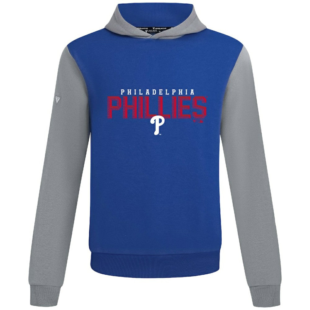 Philadelphia Phillies Levelwear Throwback Carve Ultimate Hoodie - MLB