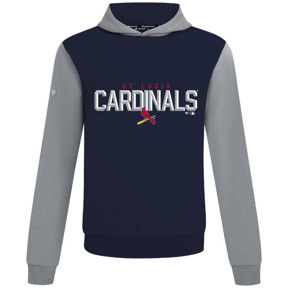 St. Louis Cardinals Levelwear Throwback Carve Ultimate Hoodie - MLB
