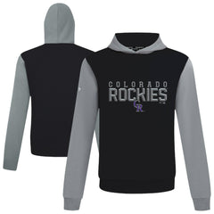 Colorado Rockies Levelwear Throwback Carve Ultimate Hoodie - MLB