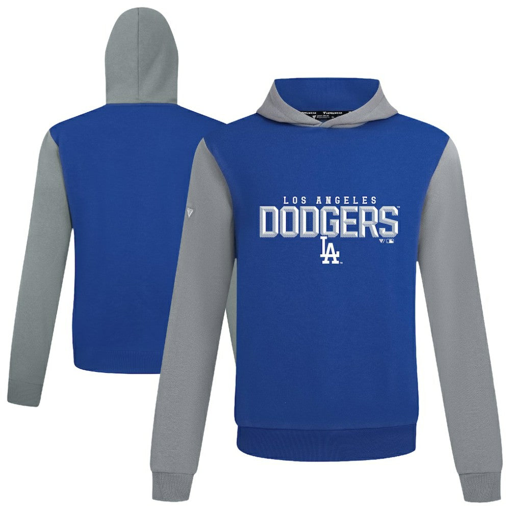 Los Angeles Dodgers Levelwear Throwback Carve Ultimate Hoodie - MLB
