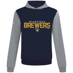 Milwaukee Brewers Levelwear Throwback Carve Ultimate Hoodie - MLB