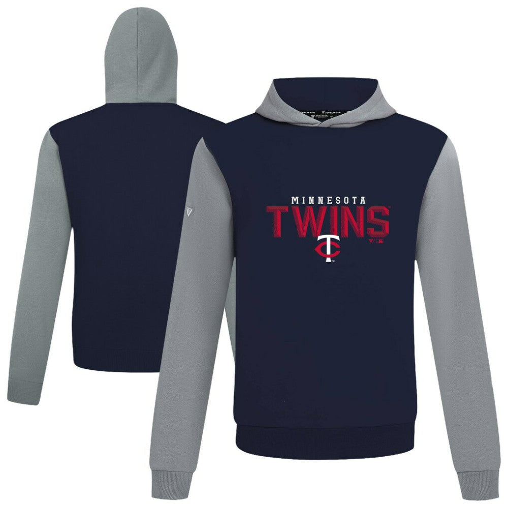 Minnesota Twins Levelwear Throwback Carve Ultimate Hoodie - MLB