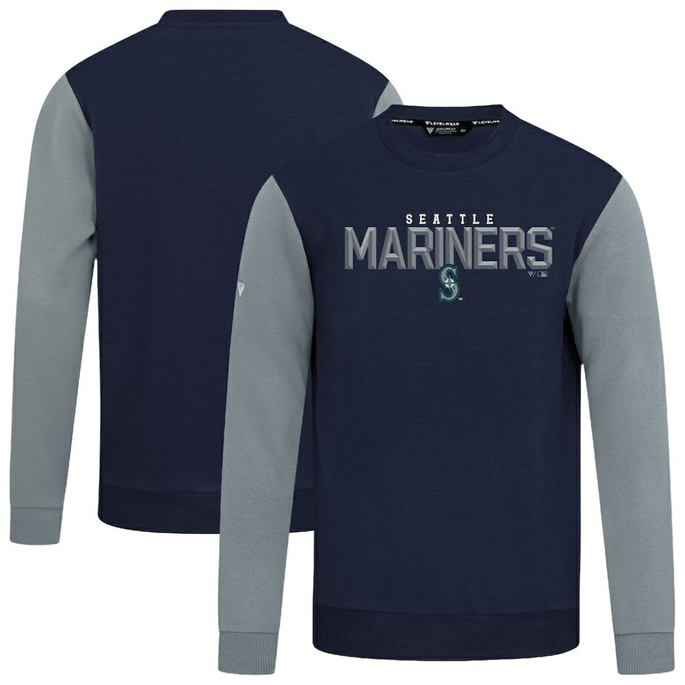 Seattle Mariners Levelwear Throwback Ultimate Carve Sweatshirt - MLB