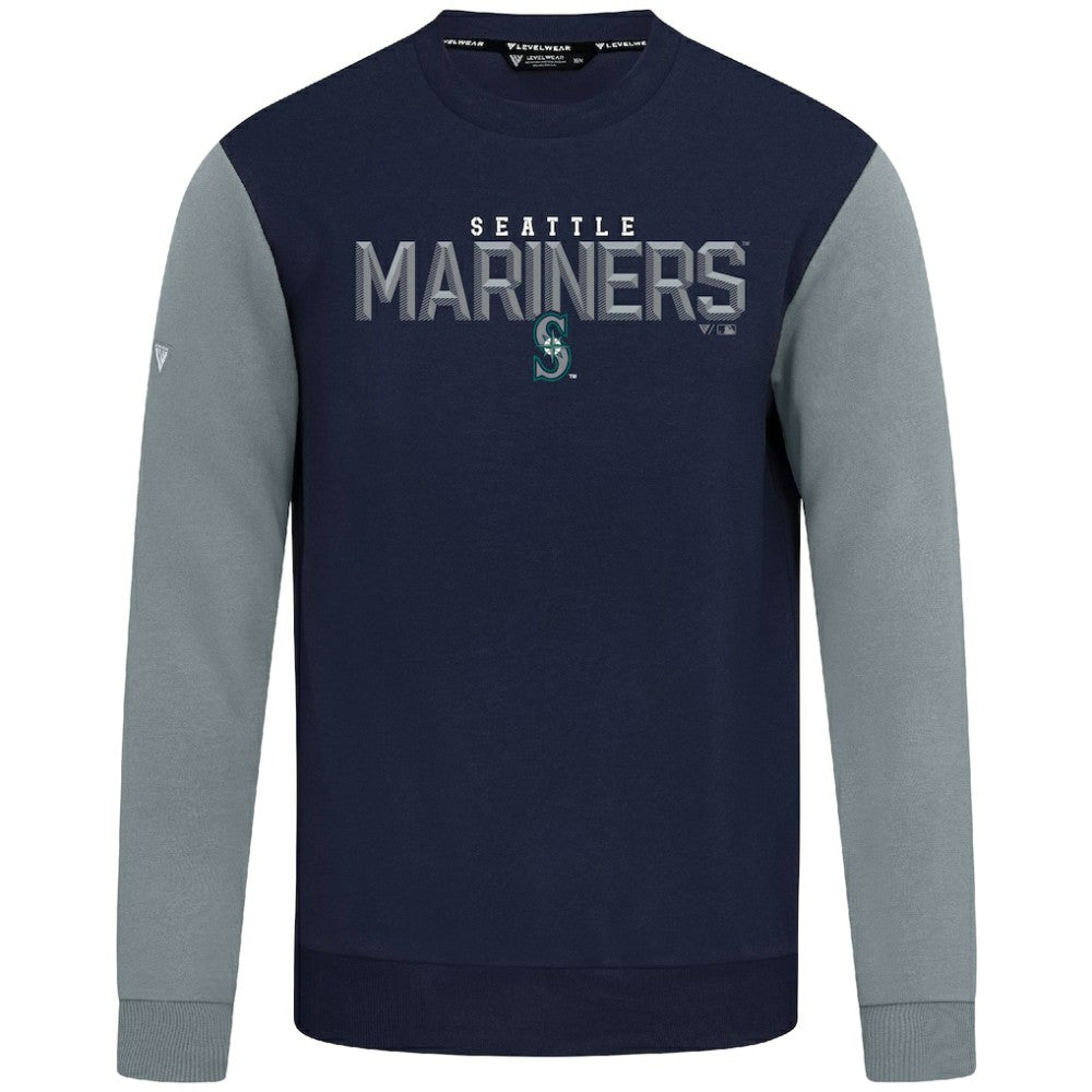 Seattle Mariners Levelwear Throwback Ultimate Carve Sweatshirt - MLB