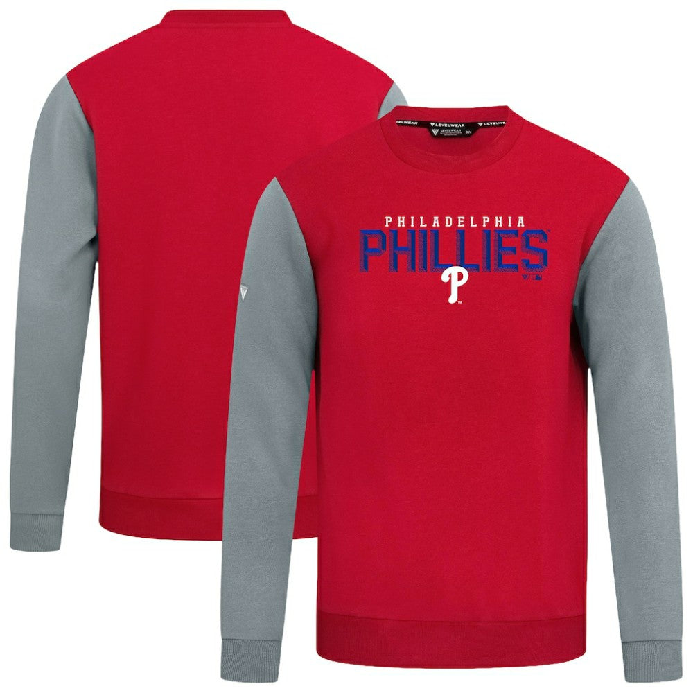 Philadelphia Phillies Levelwear Throwback Ultimate Carve Sweatshirt - MLB