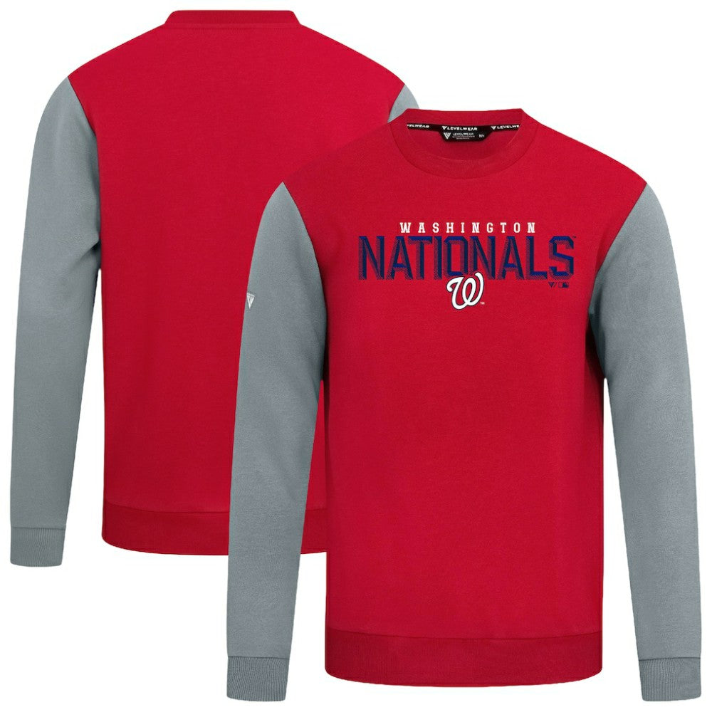 Washington Nationals Levelwear Throwback Ultimate Carve Sweatshirt - MLB