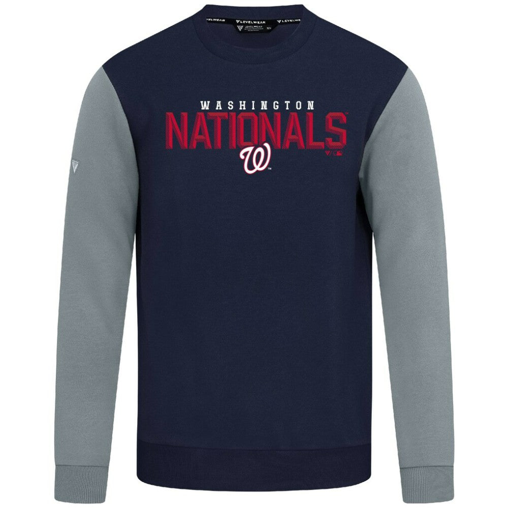 Washington Nationals Levelwear Throwback Ultimate Carve Sweatshirt - MLB