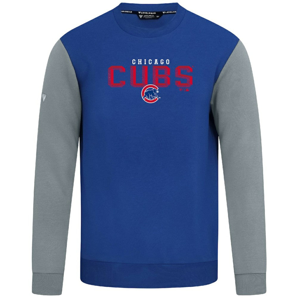 Chicago Cubs Levelwear Throwback Ultimate Carve Sweatshirt - MLB