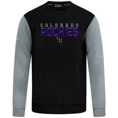 Colorado Rockies Levelwear Throwback Ultimate Carve Sweatshirt - MLB