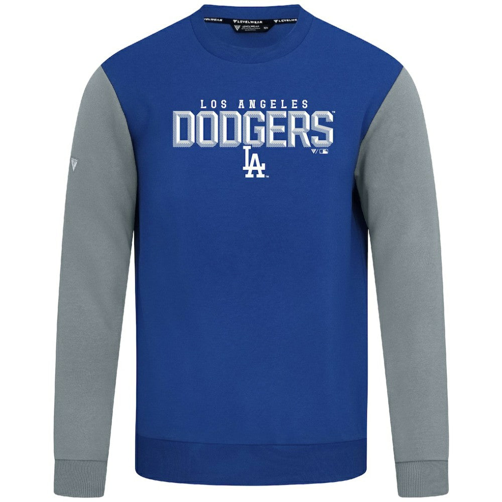 Los Angeles Dodgers Levelwear Throwback Ultimate Carve Sweatshirt - MLB