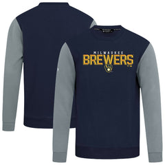 Milwaukee Brewers Levelwear Throwback Ultimate Carve Sweatshirt - MLB