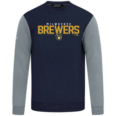 Milwaukee Brewers Levelwear Throwback Ultimate Carve Sweatshirt - MLB