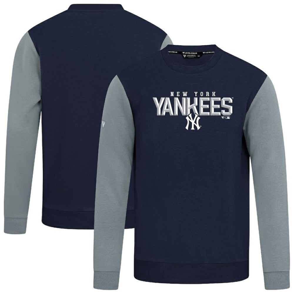 New York Yankees Levelwear Throwback Ultimate Carve Sweatshirt - MLB