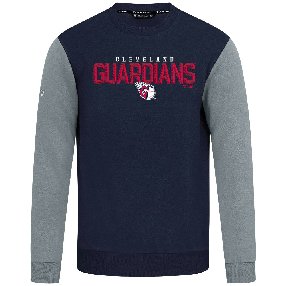 Cleveland Guardians Levelwear Throwback Ultimate Carve Sweatshirt - MLB