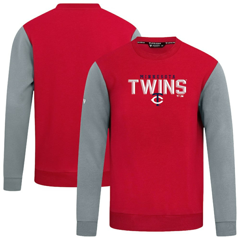 Minnesota Twins Levelwear Throwback Ultimate Carve Sweatshirt - MLB