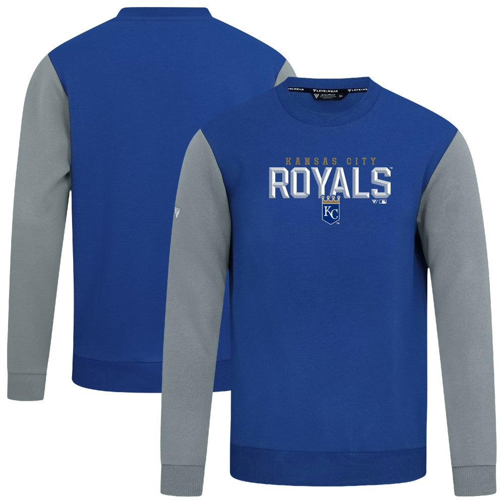 Kansas City Royals Levelwear Throwback Ultimate Carve Sweatshirt - MLB