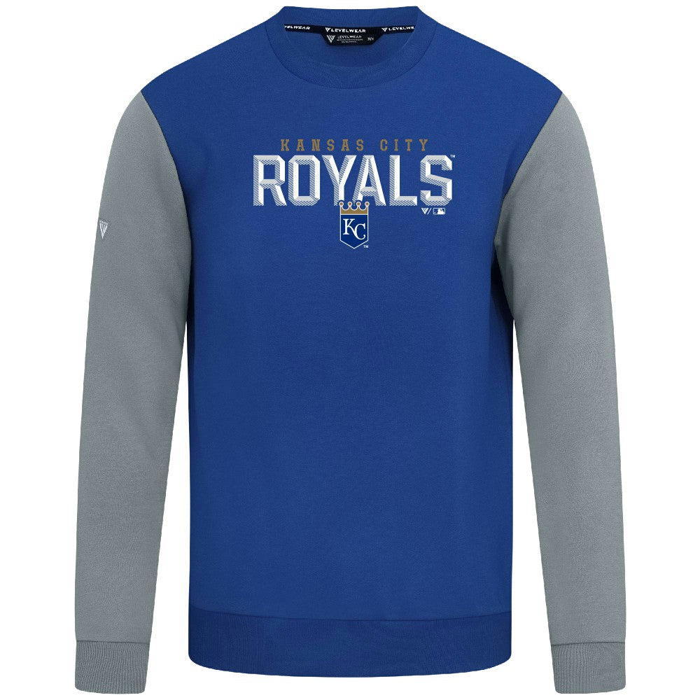 Kansas City Royals Levelwear Throwback Ultimate Carve Sweatshirt - MLB