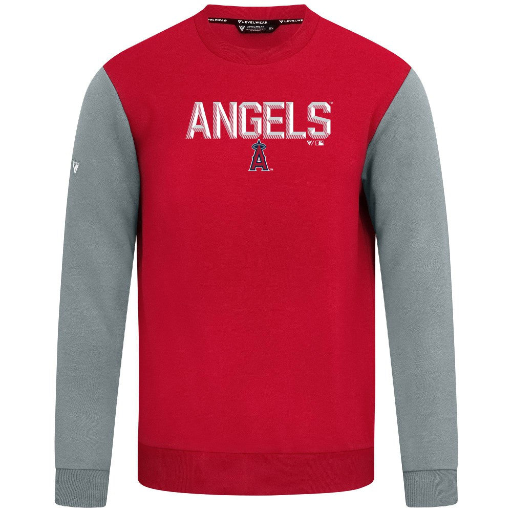 Los Angeles Angels Levelwear Throwback Ultimate Carve Sweatshirt - MLB