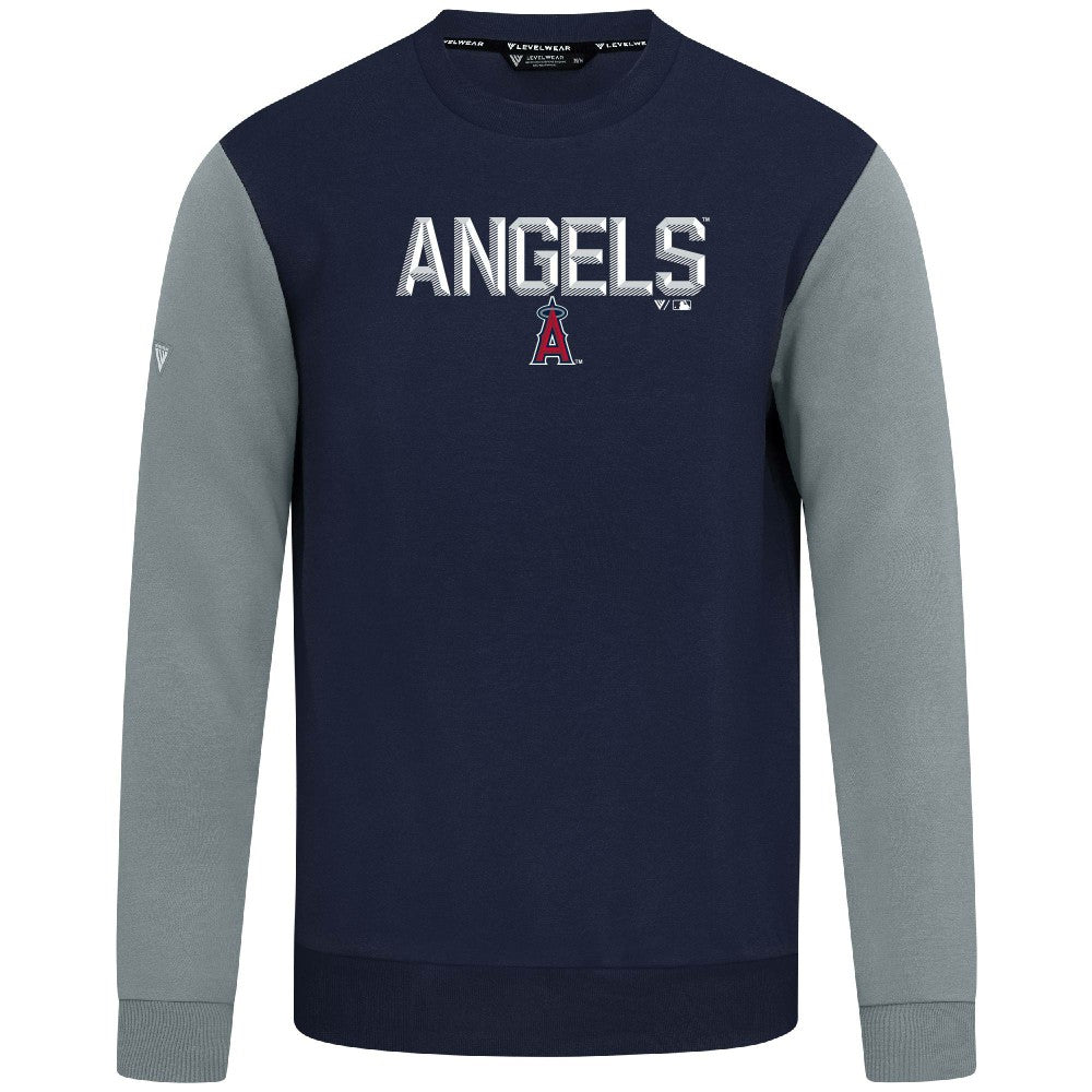 Los Angeles Angels Levelwear Throwback Ultimate Carve Sweatshirt - MLB