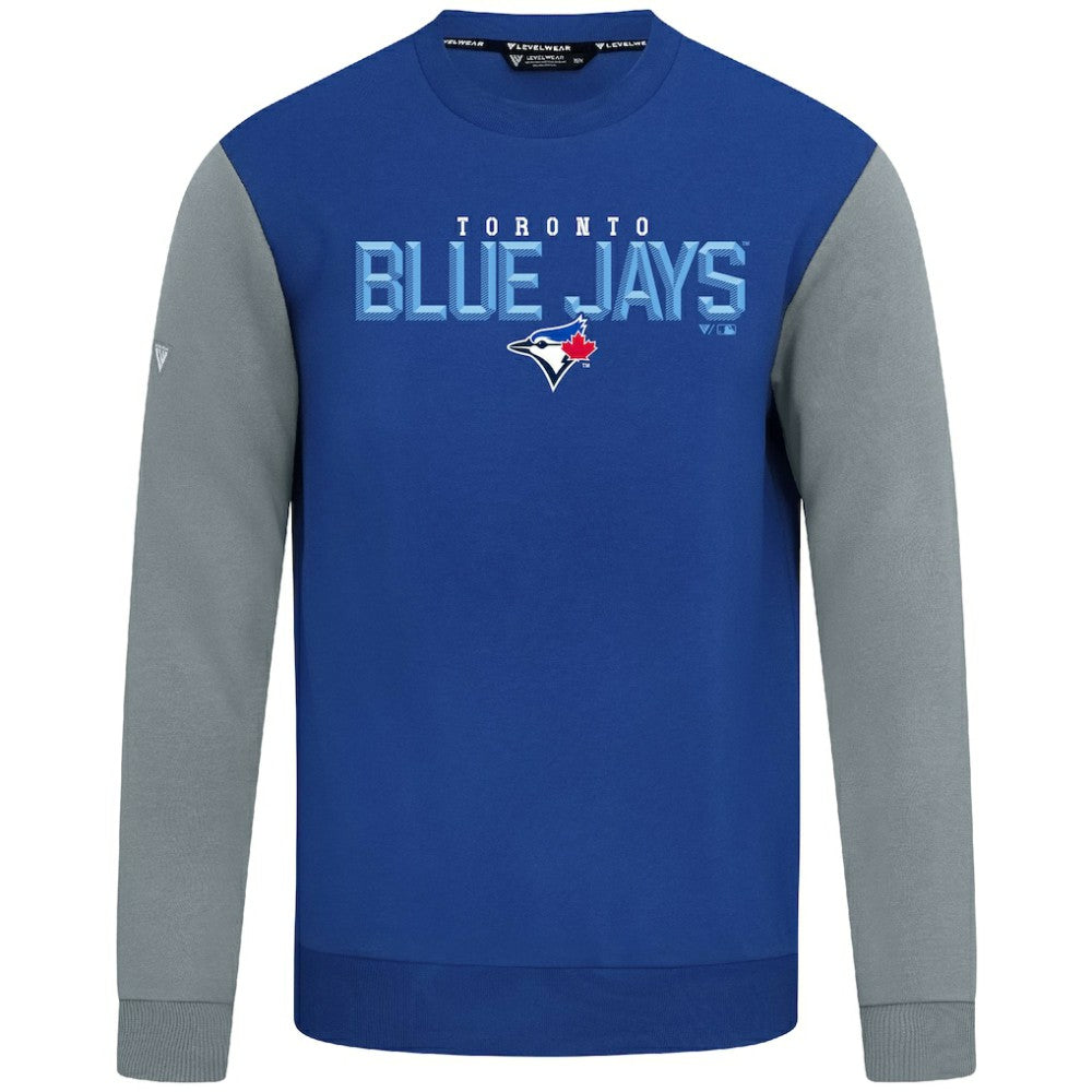 Toronto Blue Jays Levelwear Throwback Ultimate Carve Sweatshirt - MLB