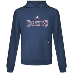 Atlanta Braves Levelwear Relay Journey Pullover Hoodie - MLB
