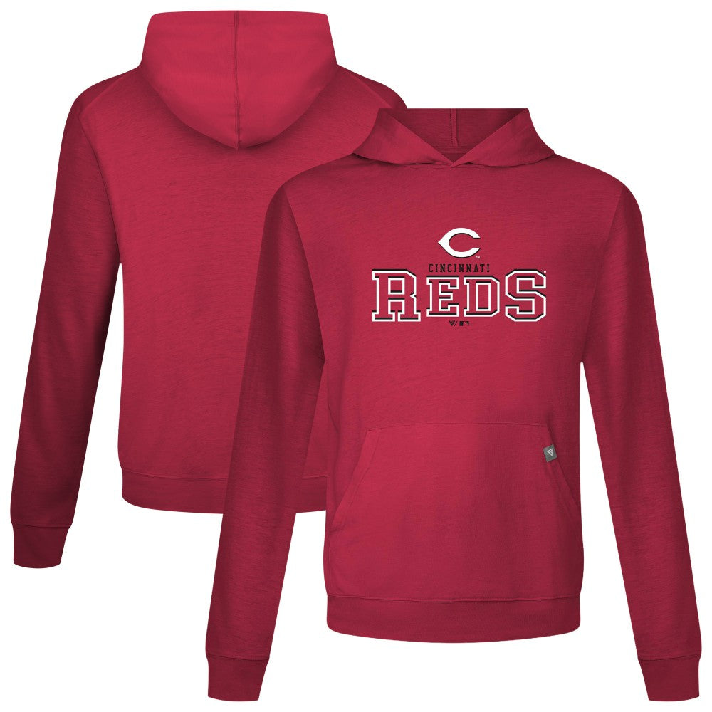 Cincinnati Reds Levelwear Relay Journey Pullover Hoodie - MLB