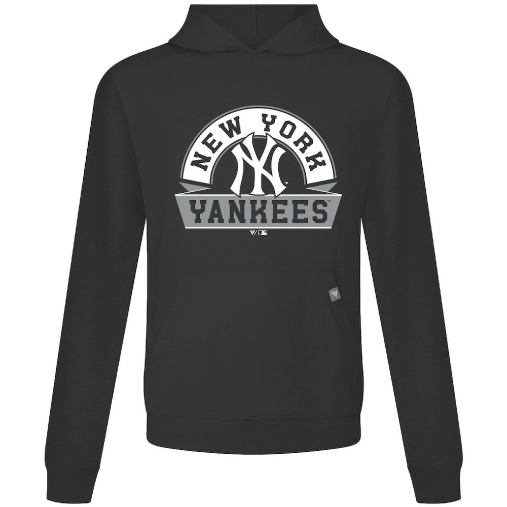 New York Yankees Levelwear Relay Banner Arch Pullover Hoodie - MLB