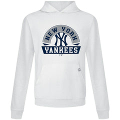 New York Yankees Levelwear Relay Banner Arch Pullover Hoodie - MLB