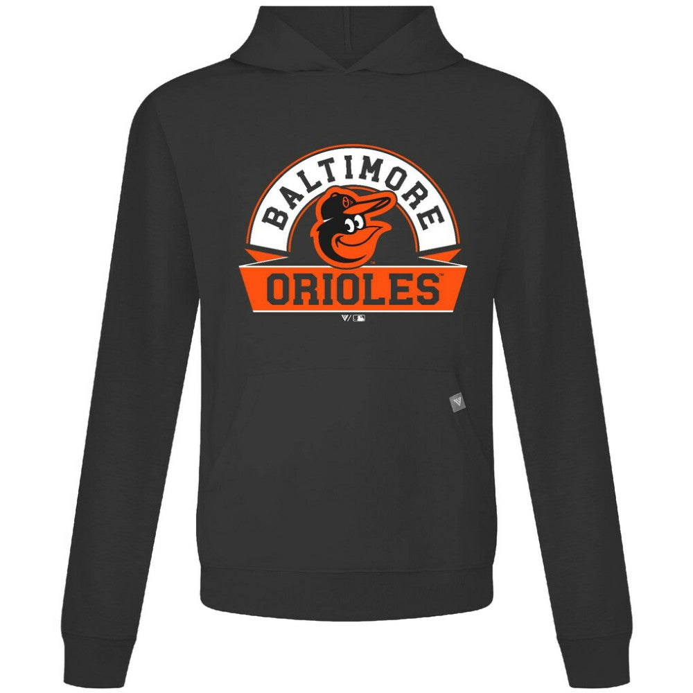 Baltimore Orioles Levelwear Relay Banner Arch Pullover Hoodie - MLB