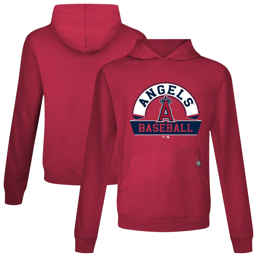 Los Angeles Angels Levelwear Relay Banner Arch Pullover Hoodie - MLB