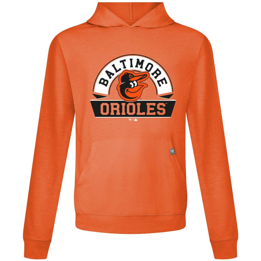Baltimore Orioles Levelwear Relay Banner Arch Pullover Hoodie - MLB