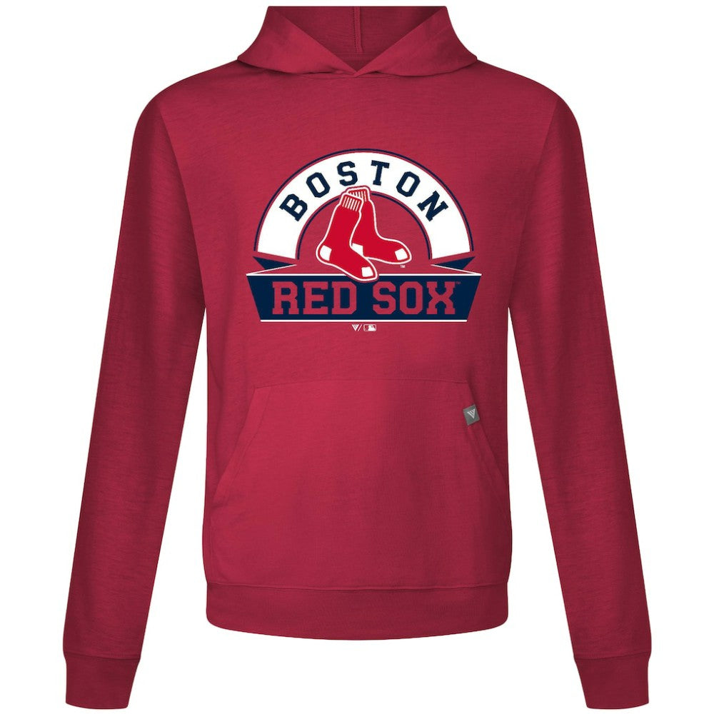Boston Red Sox Levelwear Relay Banner Arch Pullover Hoodie - MLB