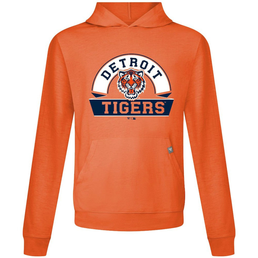 Detroit Tigers Levelwear Relay Banner Arch Pullover Hoodie - MLB