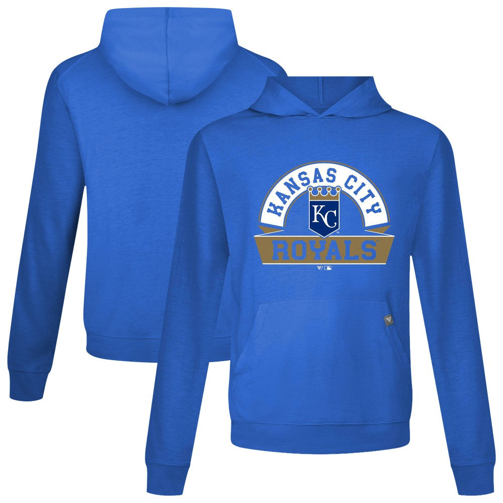 Kansas City Royals Levelwear Relay Banner Arch Pullover Hoodie - MLB
