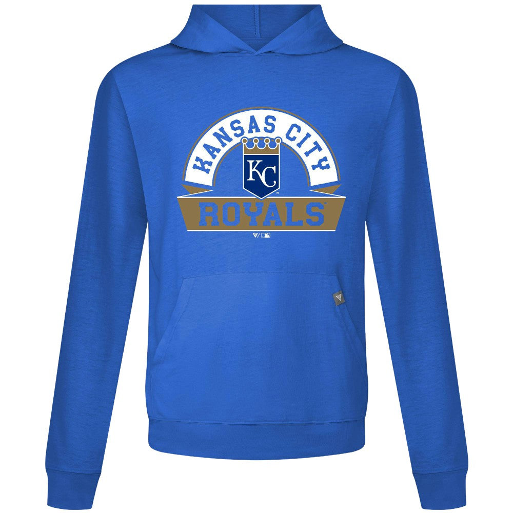 Kansas City Royals Levelwear Relay Banner Arch Pullover Hoodie - MLB