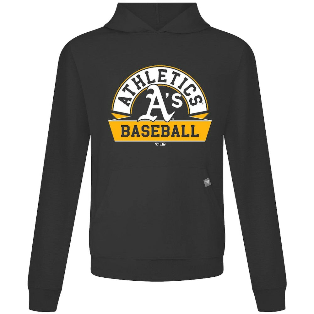 Athletics Levelwear Relay Banner Arch Pullover Hoodie - MLB