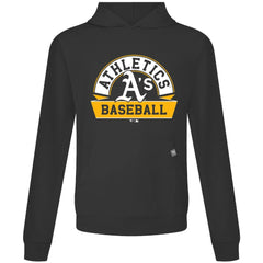 Athletics Levelwear Relay Banner Arch Pullover Hoodie - MLB