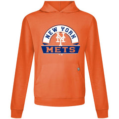 New York Mets Levelwear Relay Banner Arch Pullover Hoodie - MLB