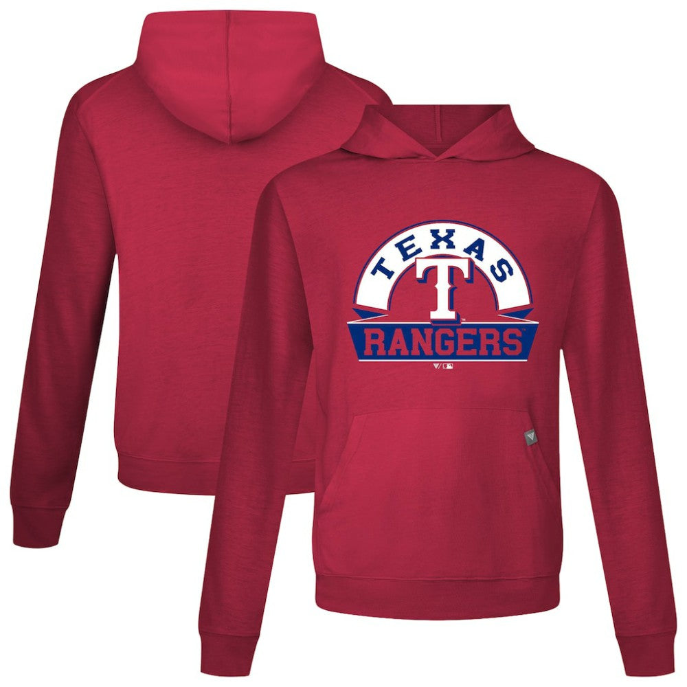 Texas Rangers Levelwear Relay Banner Arch Pullover Hoodie - MLB