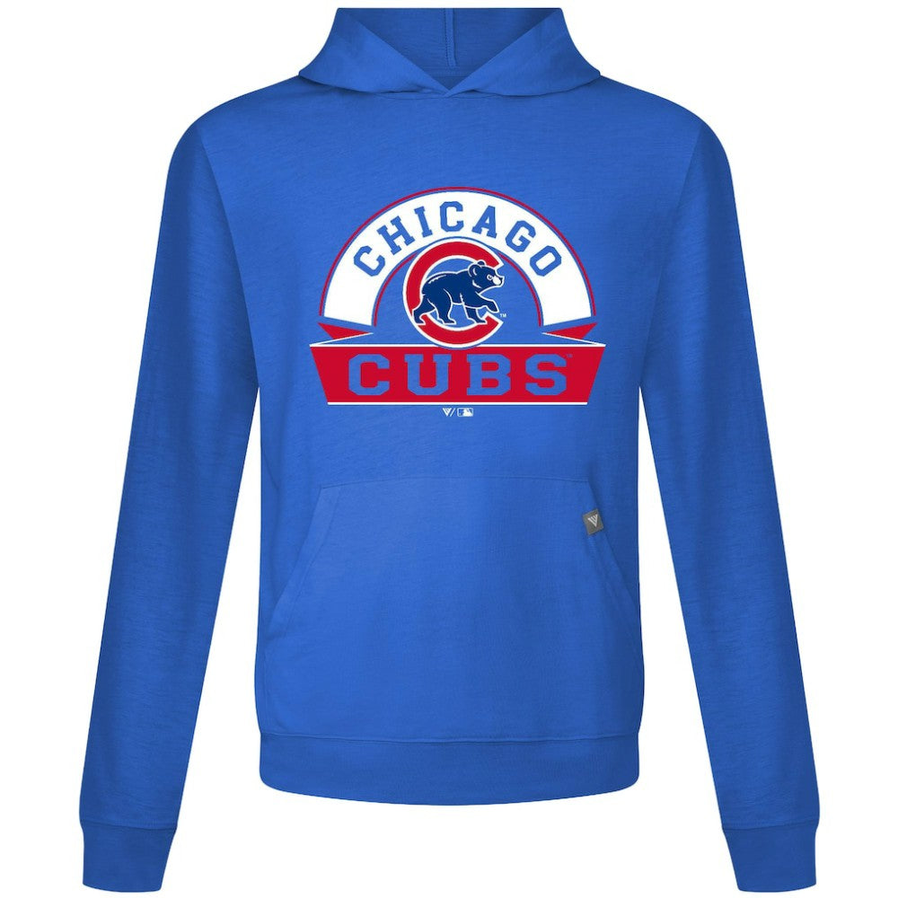 Chicago Cubs Levelwear Relay Banner Arch Pullover Hoodie - MLB