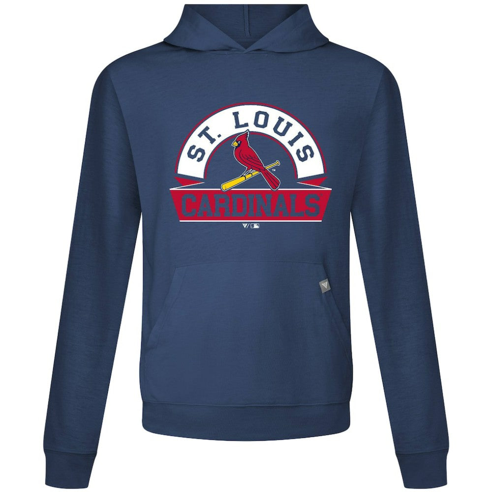 St. Louis Cardinals Levelwear Relay Banner Arch Pullover Hoodie - MLB