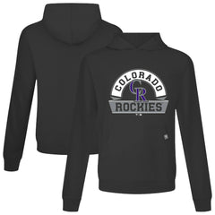Colorado Rockies Levelwear Relay Banner Arch Pullover Hoodie - MLB