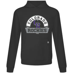 Colorado Rockies Levelwear Relay Banner Arch Pullover Hoodie - MLB