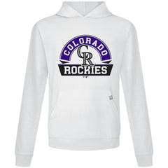 Colorado Rockies Levelwear Relay Banner Arch Pullover Hoodie - MLB