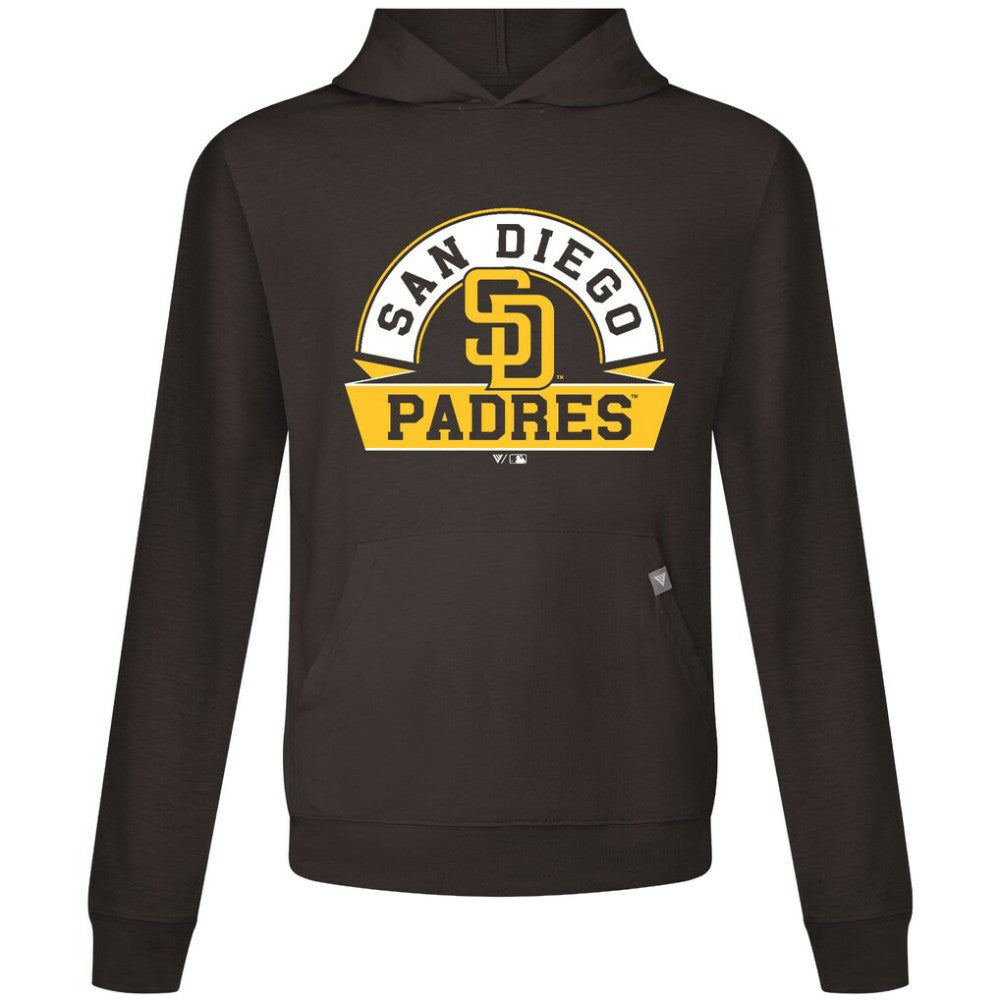 San Diego Padres Levelwear Relay Banner Arch Pullover Hoodie - MLB