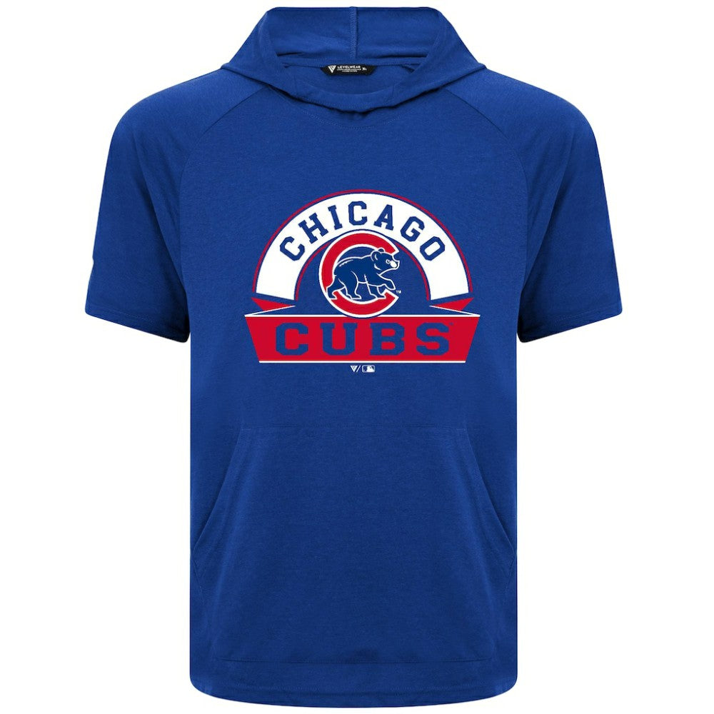 Chicago Cubs Levelwear Phase Banner Arch Hoodie T-Shirt - MLB
