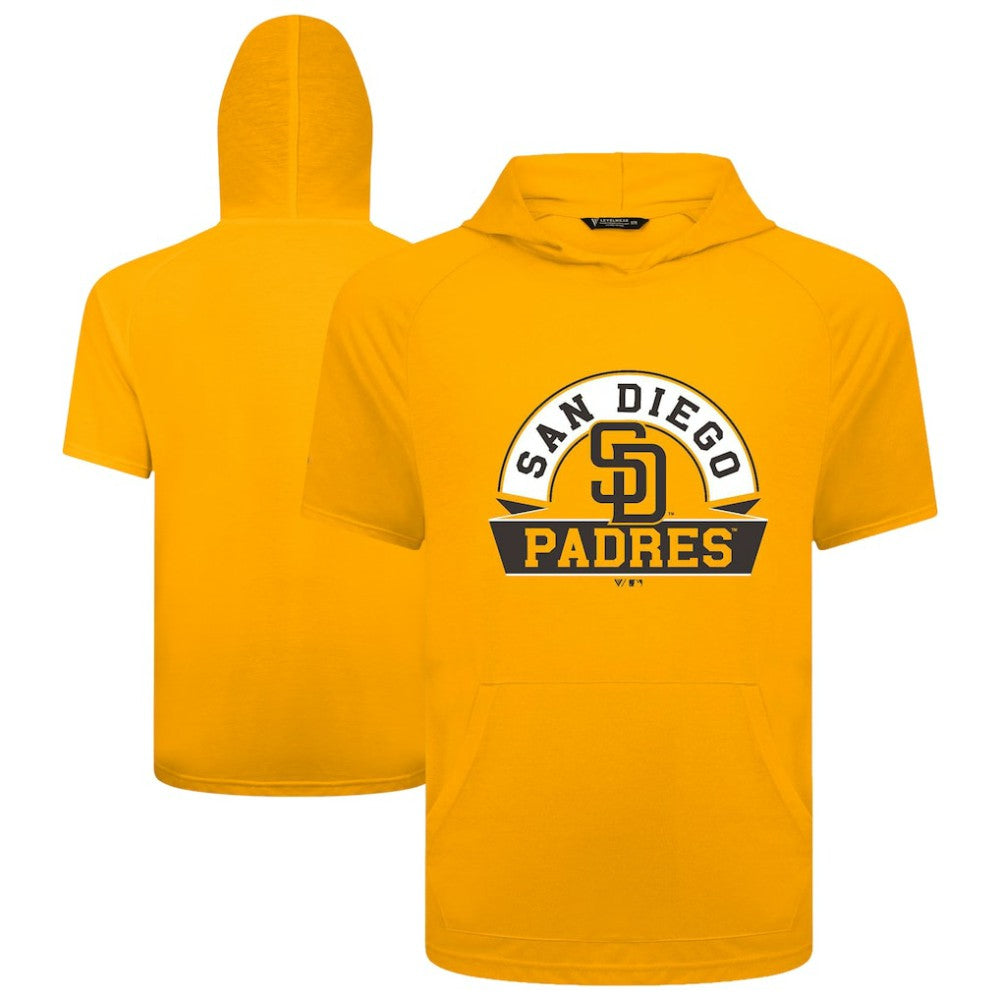 San Diego Padres Levelwear Phase Banner Arch Hoodie T-Shirt - MLB